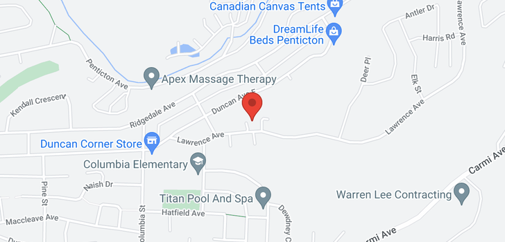 map of 172 CANYON CRT